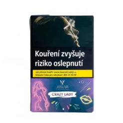 Tabák do vodní dýmky Jibiar Crazy Lady 50 g – ovocný mix s malinou a citrusy